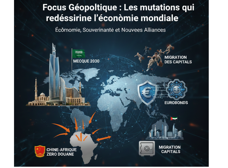 Focus Géopolitique : Les mutations qui redessinent l’économie mondiale